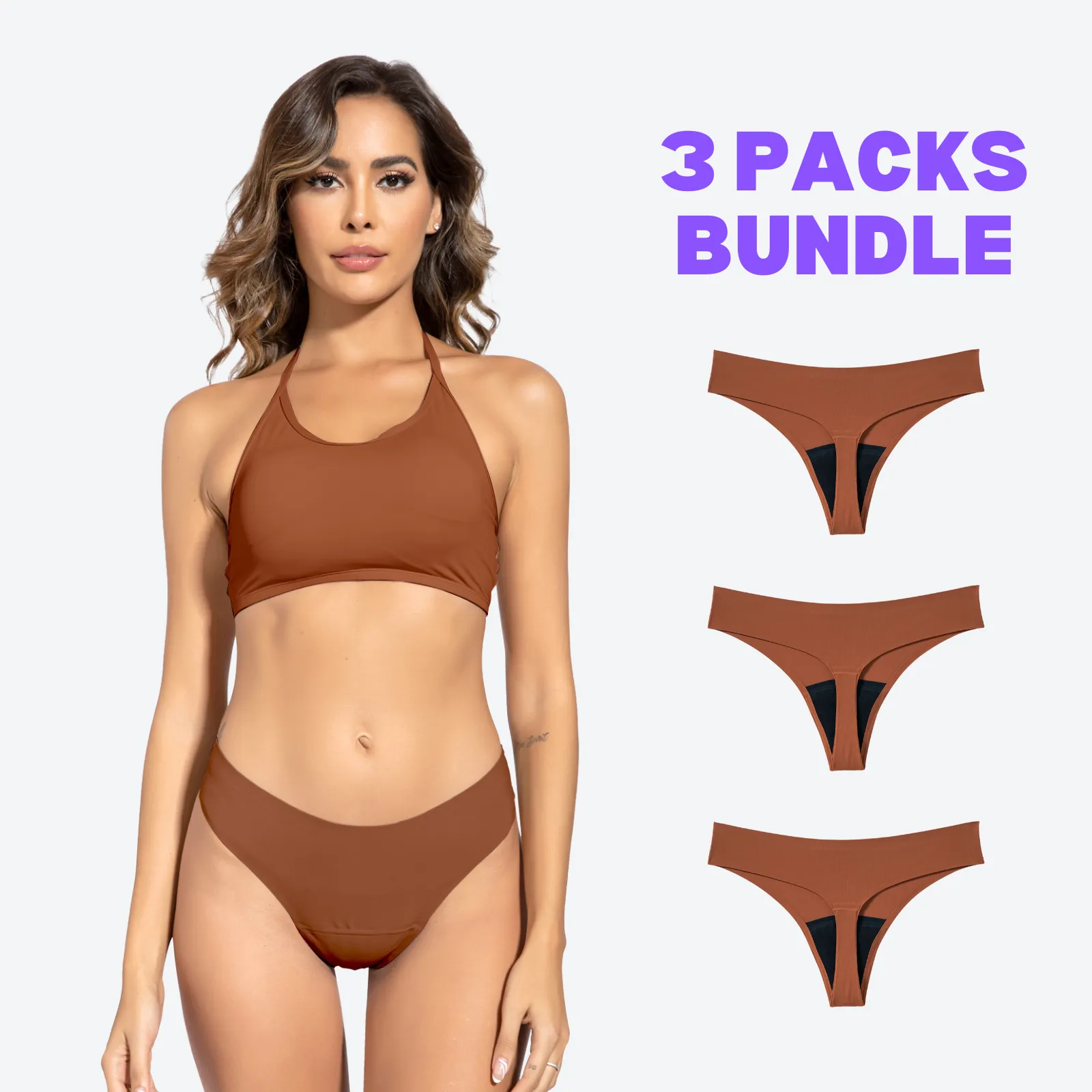 【1 ORDER 3 SIZES】Beautikini Thong Period Underwear