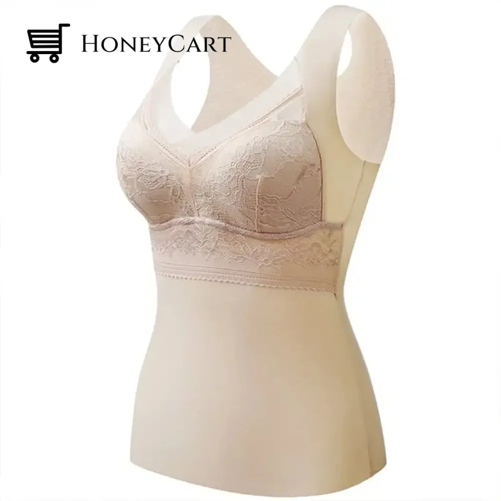 2 in 1 Built in Bra Thermal Underwear