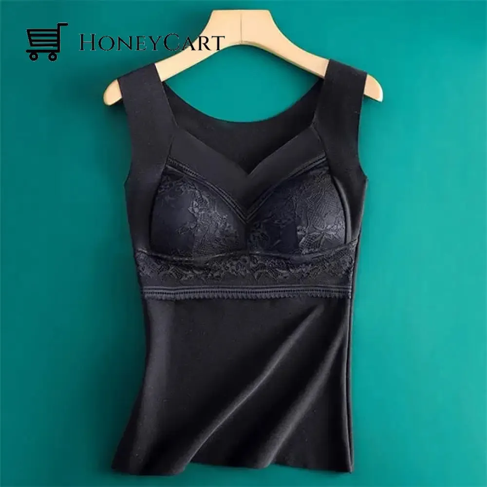 2 in 1 Built in Bra Thermal Underwear