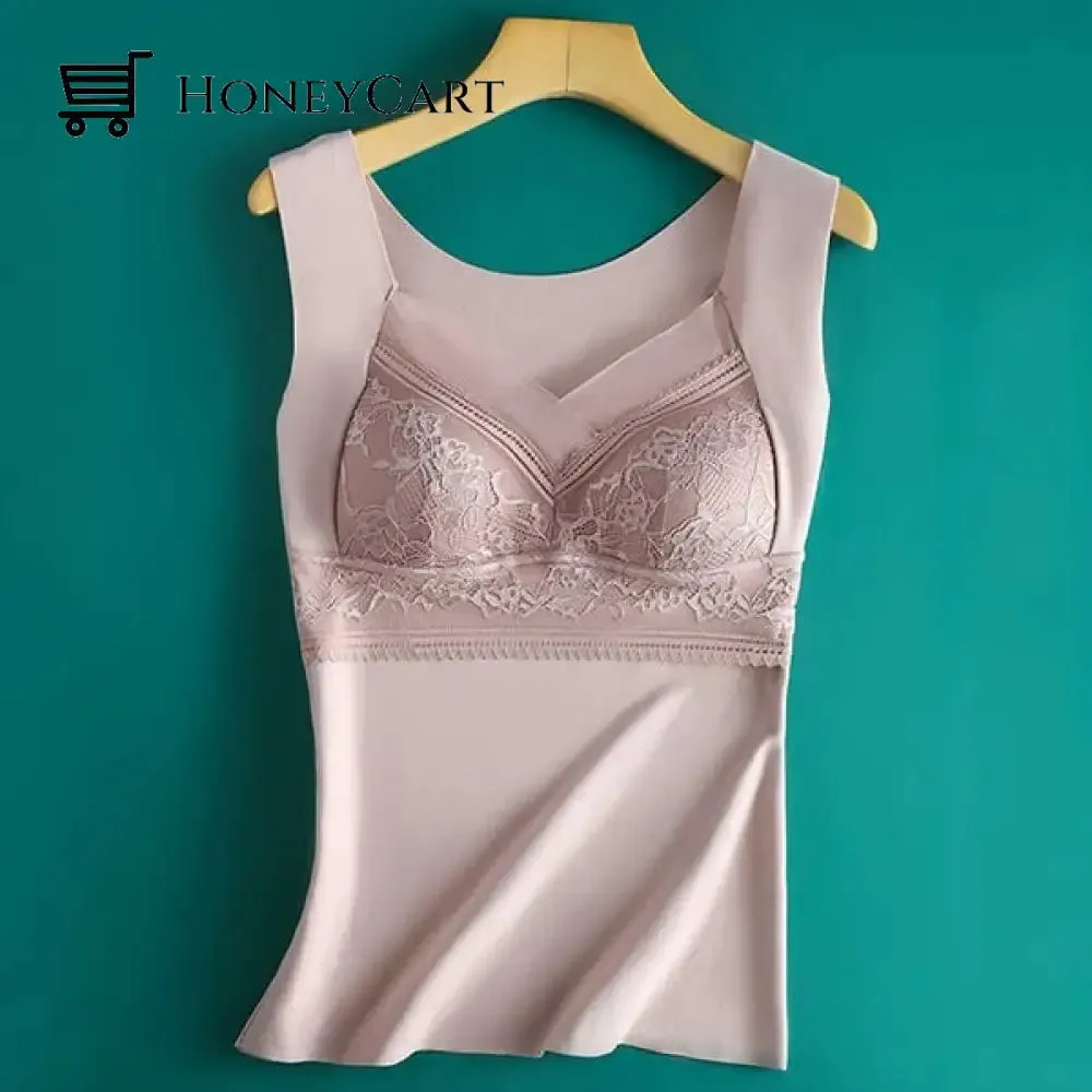2 in 1 Built in Bra Thermal Underwear