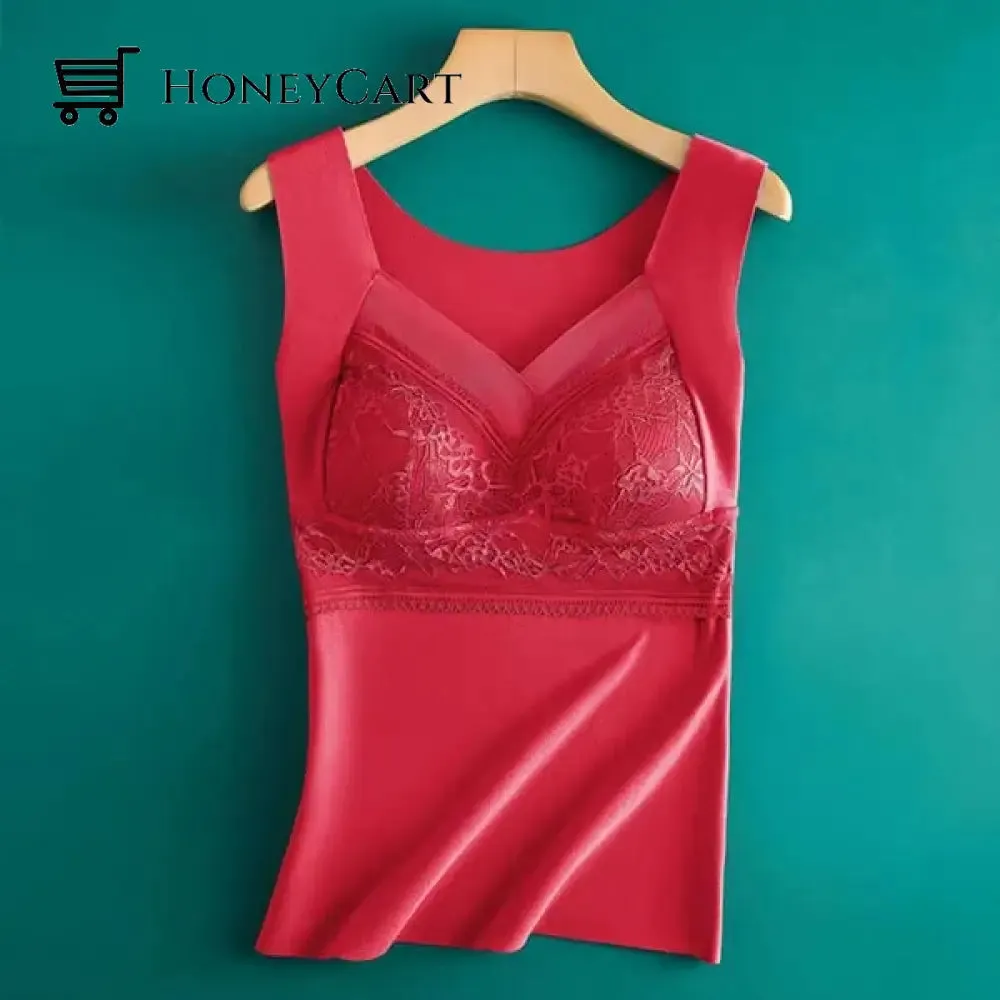 2 in 1 Built in Bra Thermal Underwear