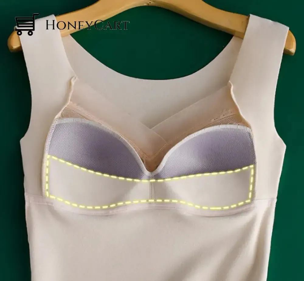 2 in 1 Built in Bra Thermal Underwear