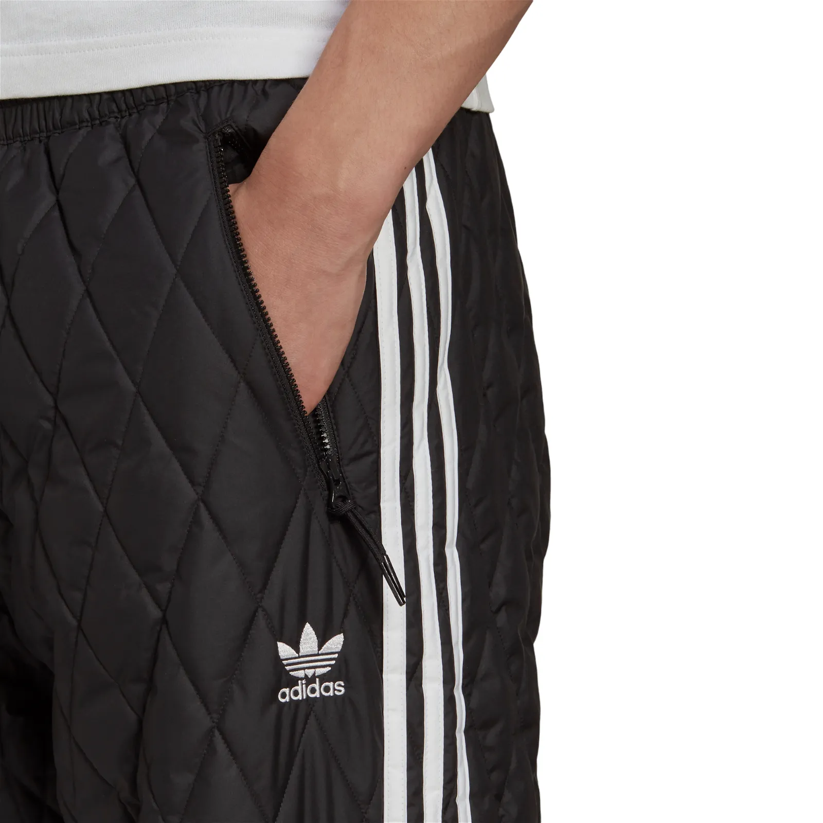 adidas Originals Adicolor Classics SST Quilted Track Pants - Black