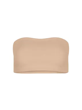 Bamboo Boob Tube - Caramel