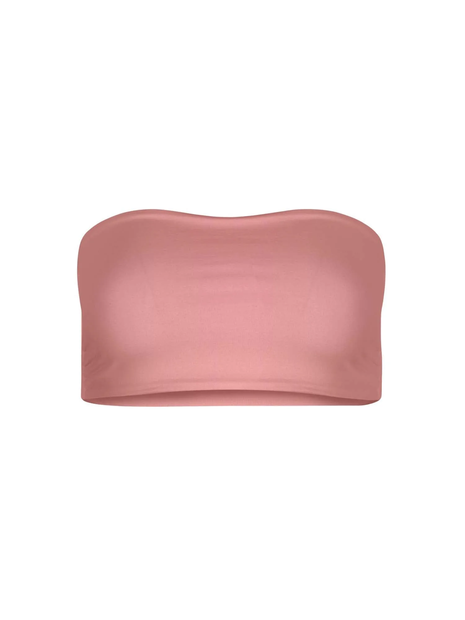 Bamboo Boob Tube - Pink Clay