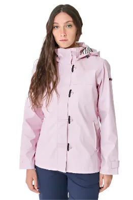 Batela Raincoat With Stripe Lining And Hood