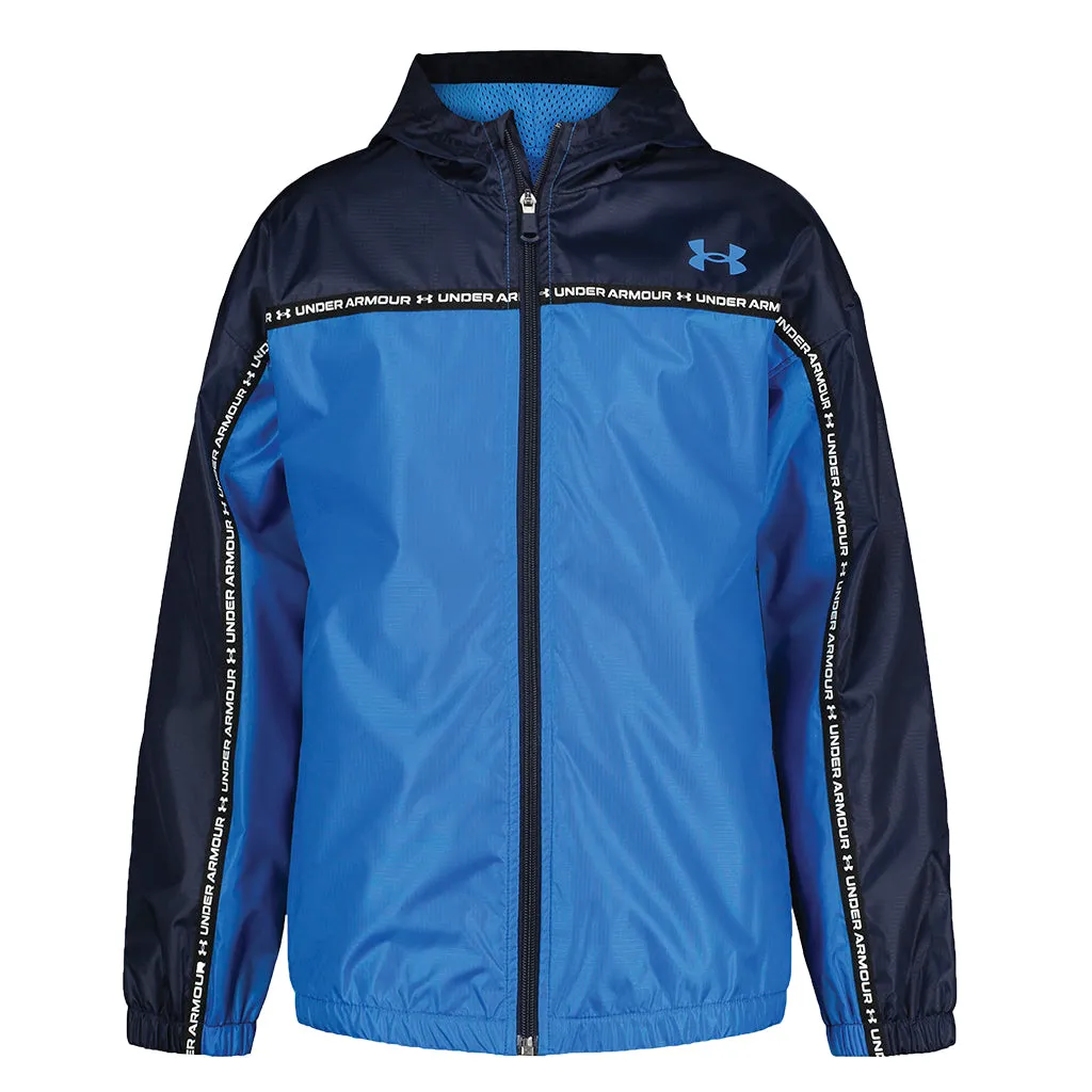 Boy's UA Wintuck Taped Wind Breaker