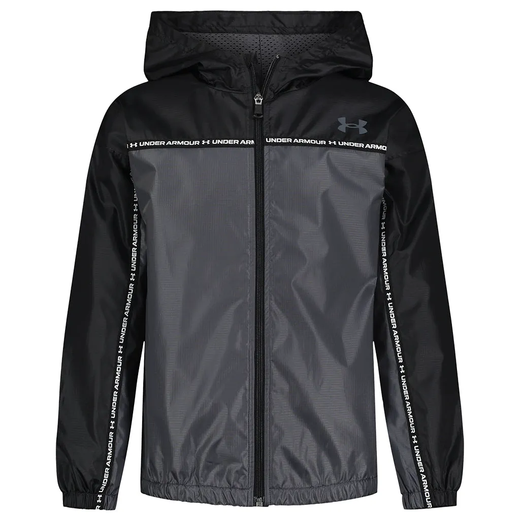 Boy's UA Wintuck Taped Wind Breaker