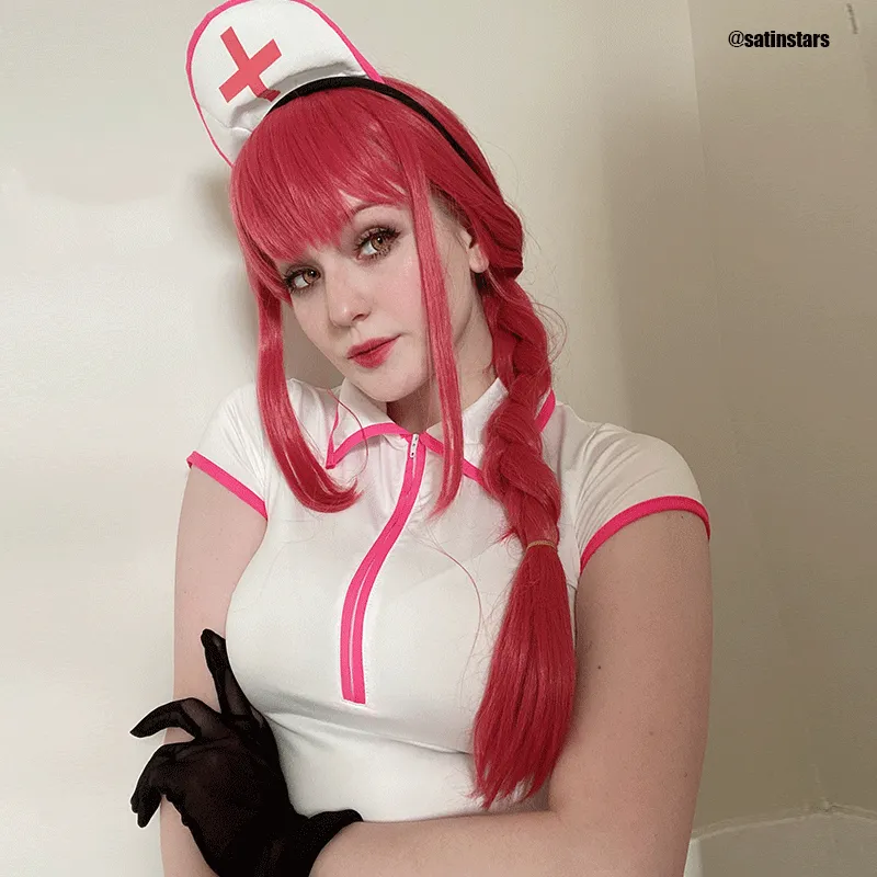 Chainsaw Man Power/Makima Nurse Cosplay Costume
