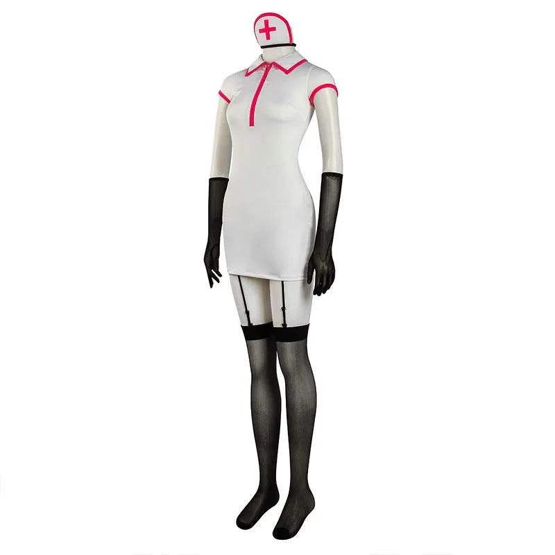 Chainsaw Man Power/Makima Nurse Cosplay Costume