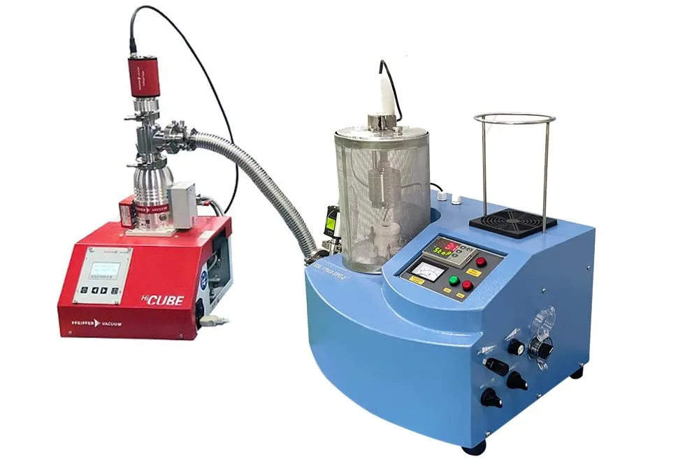Compact Thermal Evaporating Coater with Precision Temperature Control - GSL-1700X-SPC2