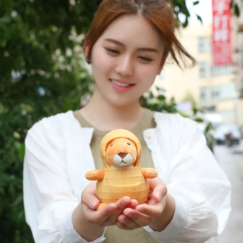 Cute Rat Peanut Shell Plush Toys