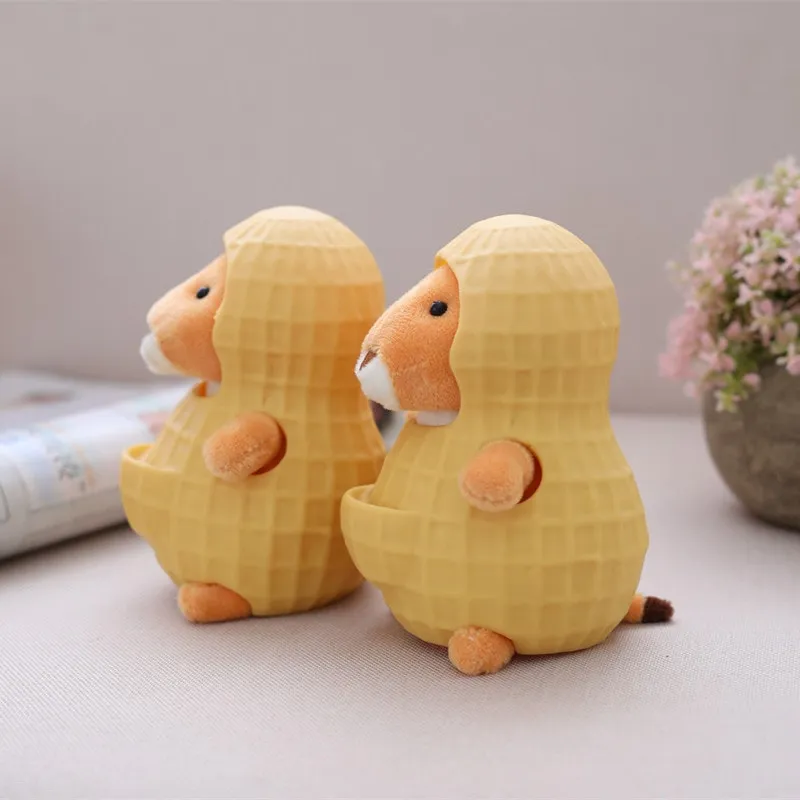 Cute Rat Peanut Shell Plush Toys