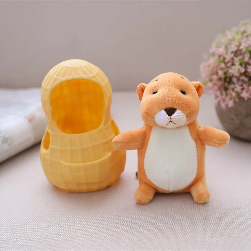Cute Rat Peanut Shell Plush Toys