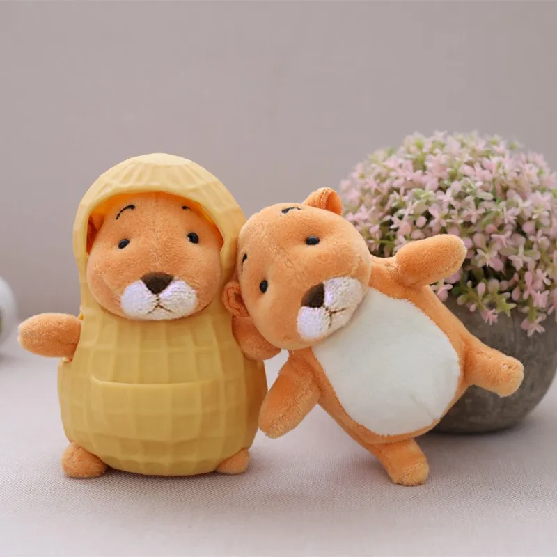 Cute Rat Peanut Shell Plush Toys