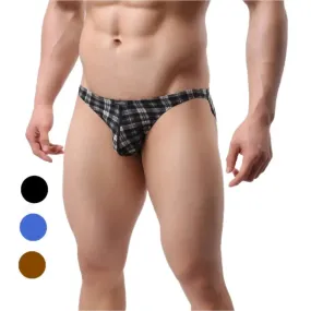 DomiGe Men's Low-Rise Briefs Quick-Dry Polyester Blend Male Underwear