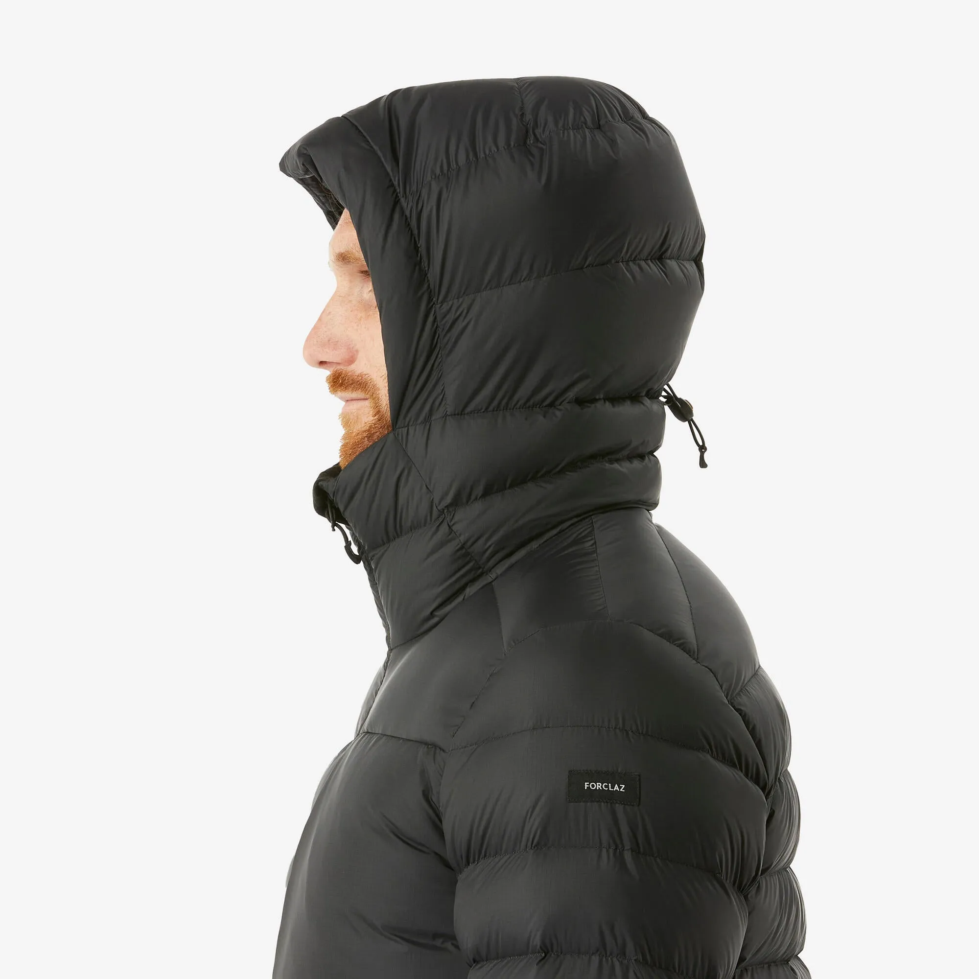Forclaz Men's mountain and Backpacking padded and hooded jacket - MT500 14F