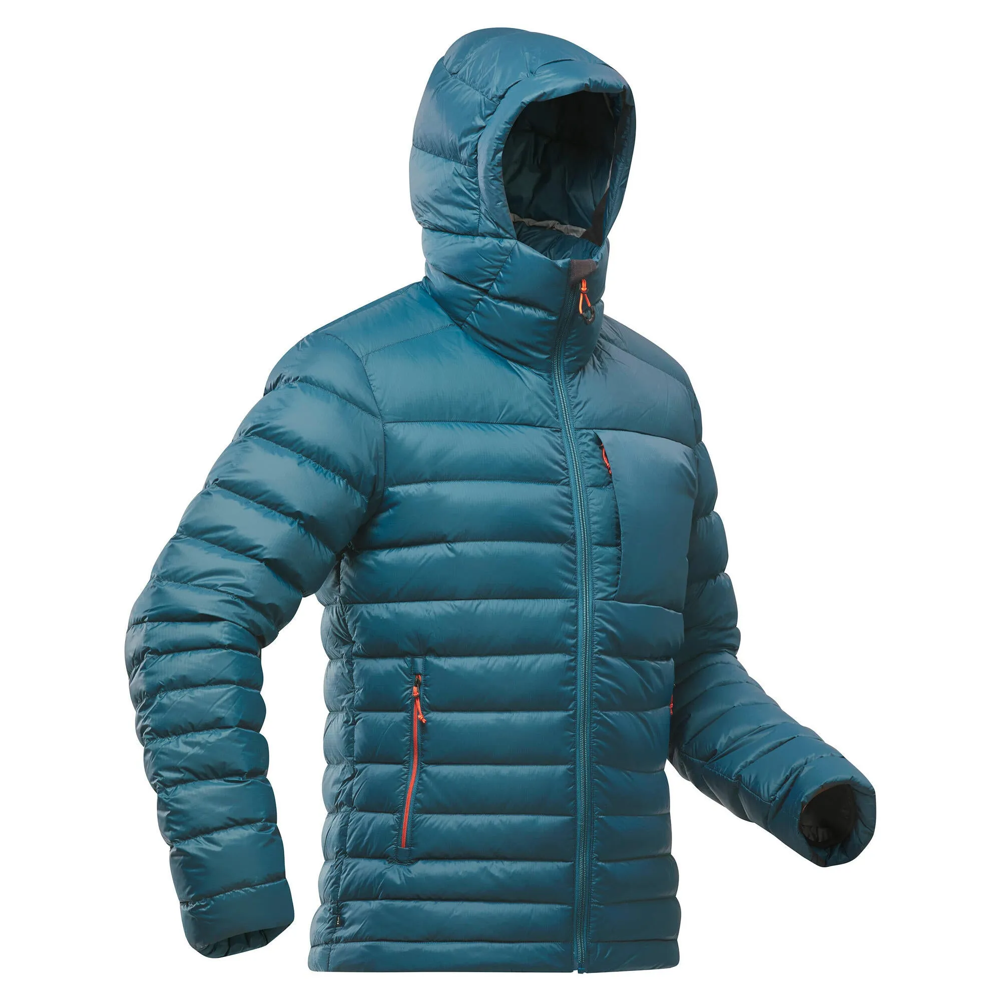Forclaz Men's mountain and Backpacking padded and hooded jacket - MT500 14F