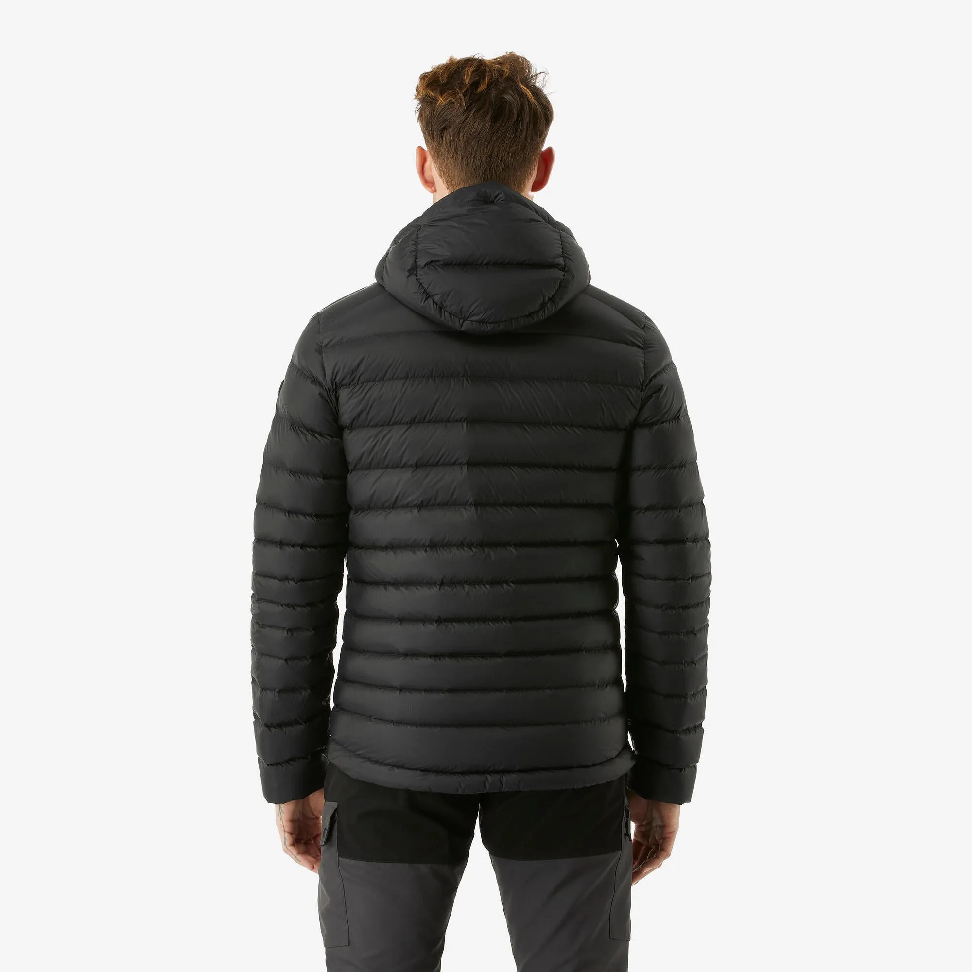 Forclaz Men's mountain and Backpacking padded and hooded jacket - MT500 14F