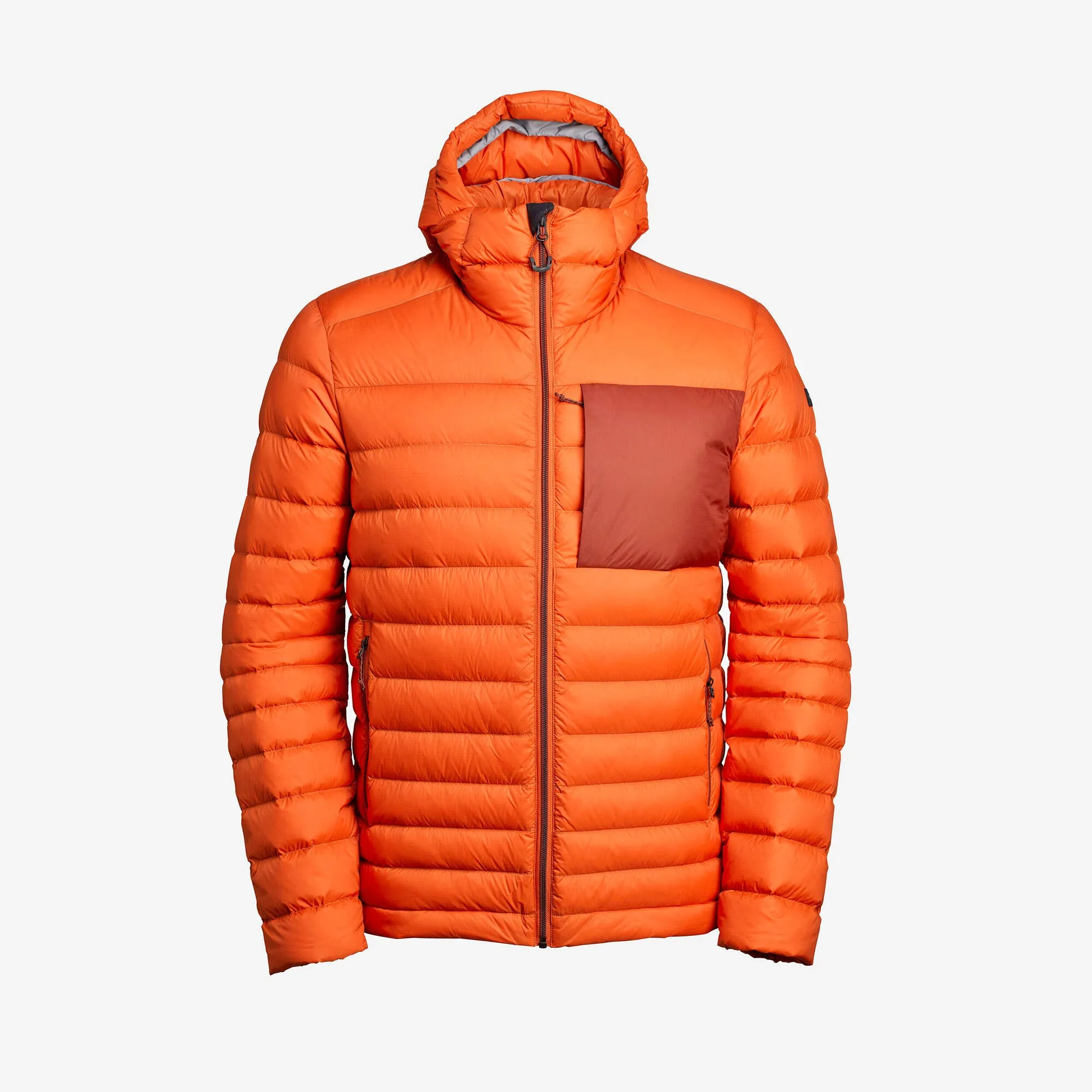 Forclaz Men's mountain and Backpacking padded and hooded jacket - MT500 14F