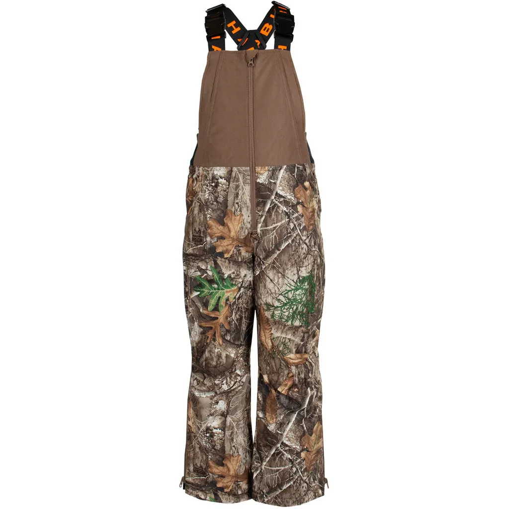 Habit Youth Cedar Branch Insulated Bib Realtree Edge Youth Small