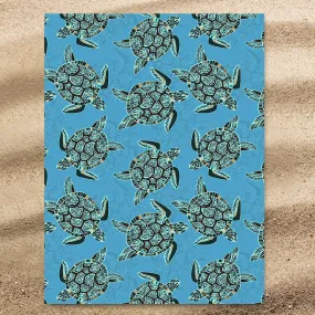 I Sea Turtles Jumbo Towel