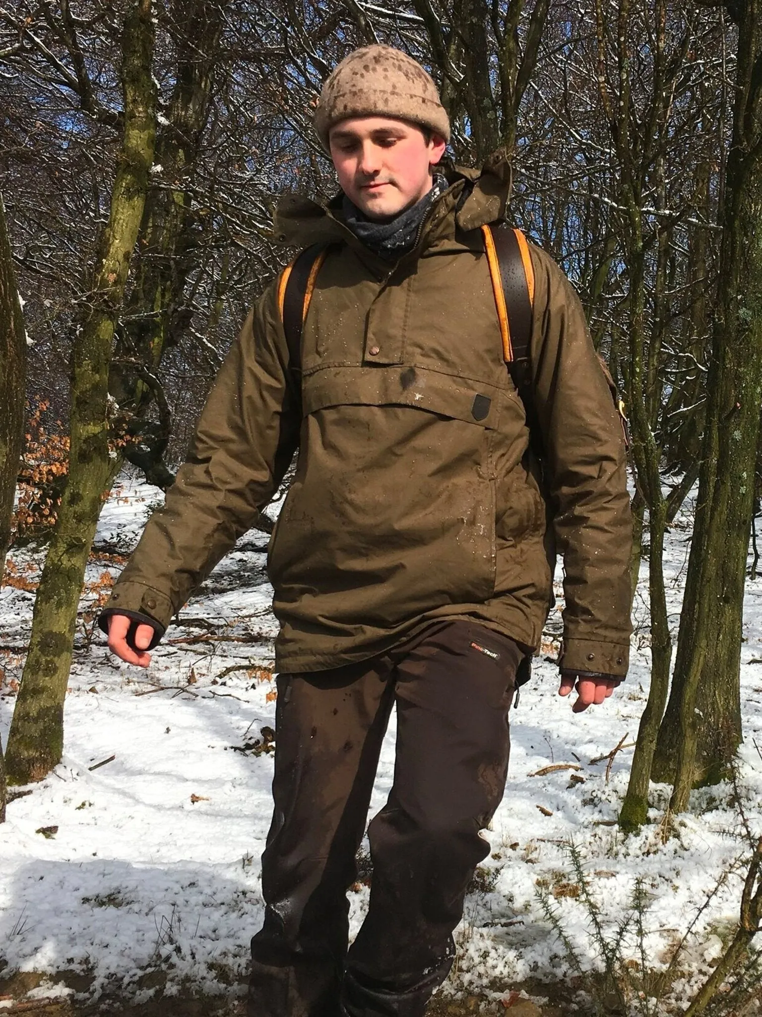 Keela Outdoors -  Keela Ventile Heritage Smock - Mens Waterproof & Windproof, Breathable Jacket / coat / Smock with hood