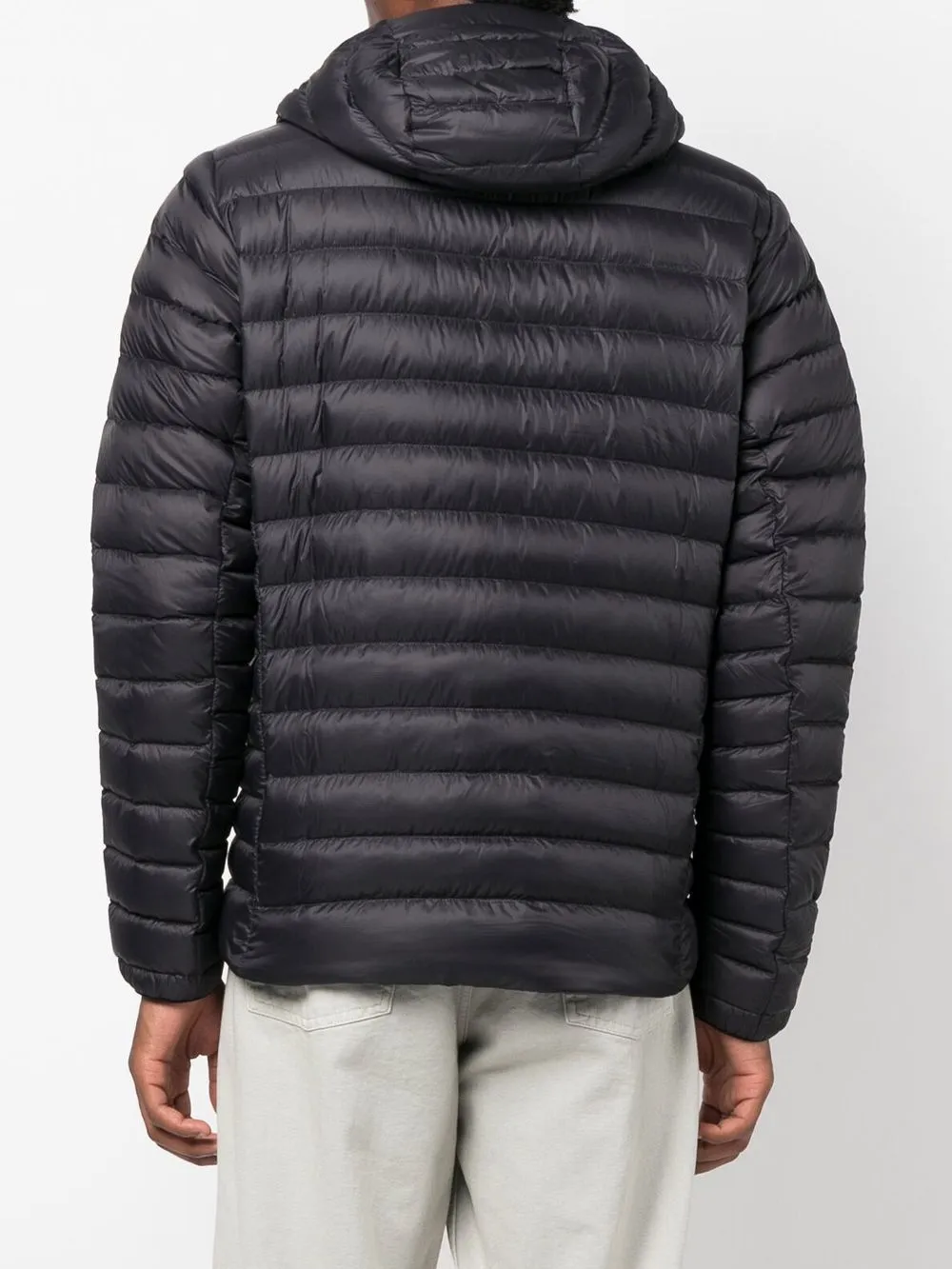 logo-patch padded down jacket