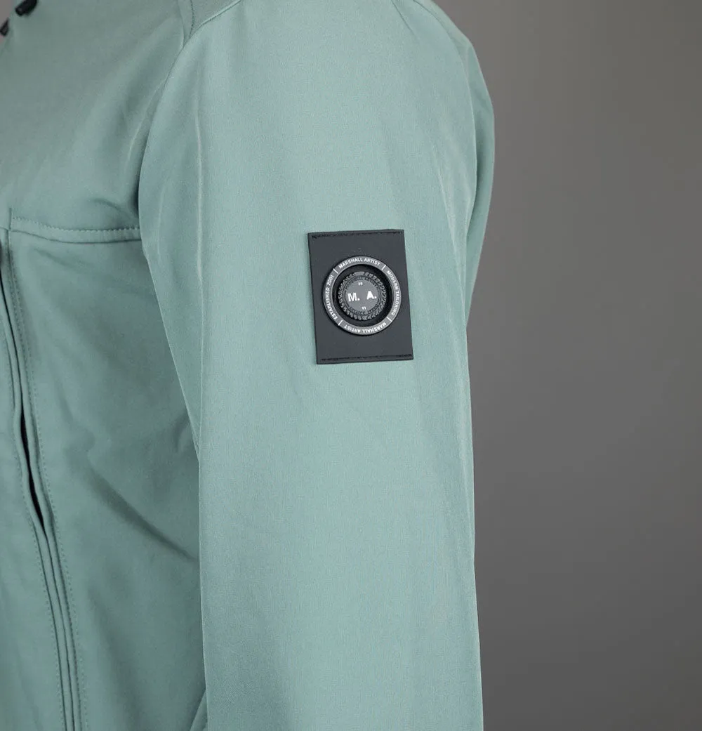 Marshall Artist Softshell Hooded Jacket Oxide Green