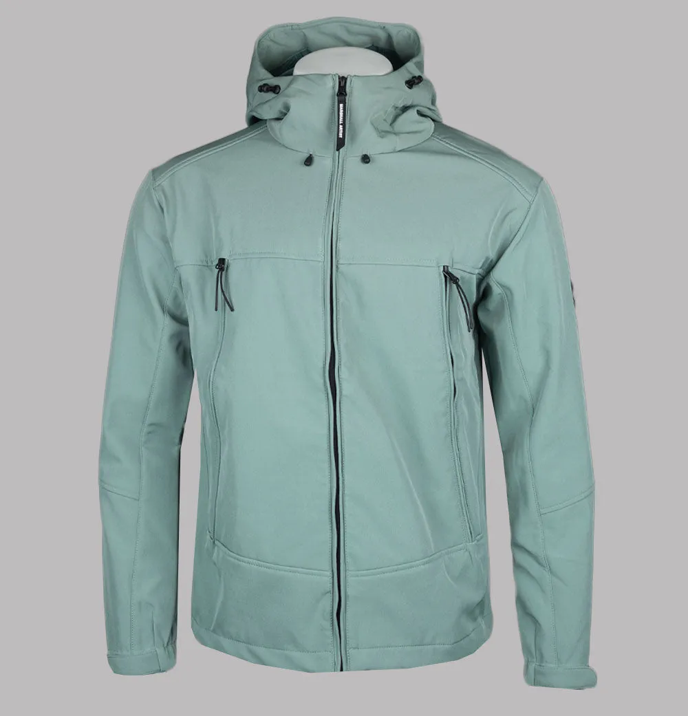 Marshall Artist Softshell Hooded Jacket Oxide Green