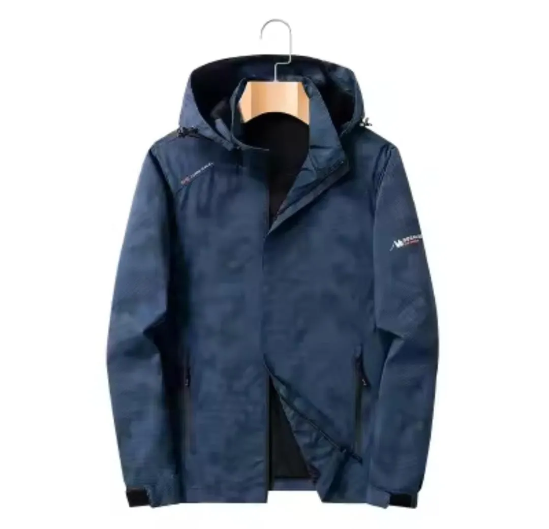 Men' Outdoor Windproof Waterproof Jacket Fashionable Jacket    262728 XL