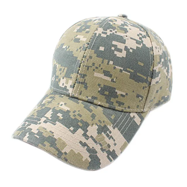 Men Women Adjustable Military Hunting Fishing Hat Army Baseball Head Cover Wearing Outdoor Cap Popular Trend Hats Drop Shipping