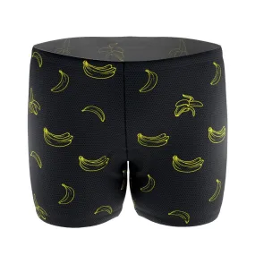 Men's Must Be Bananas Gel Padded Cycling Underwear-Shorts