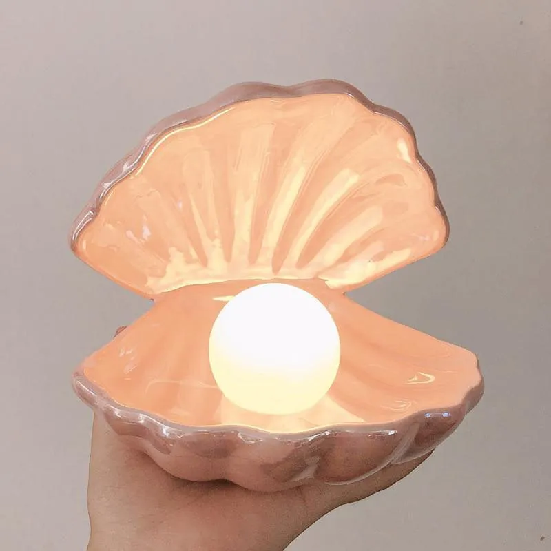 Mermaid Shell Night Light