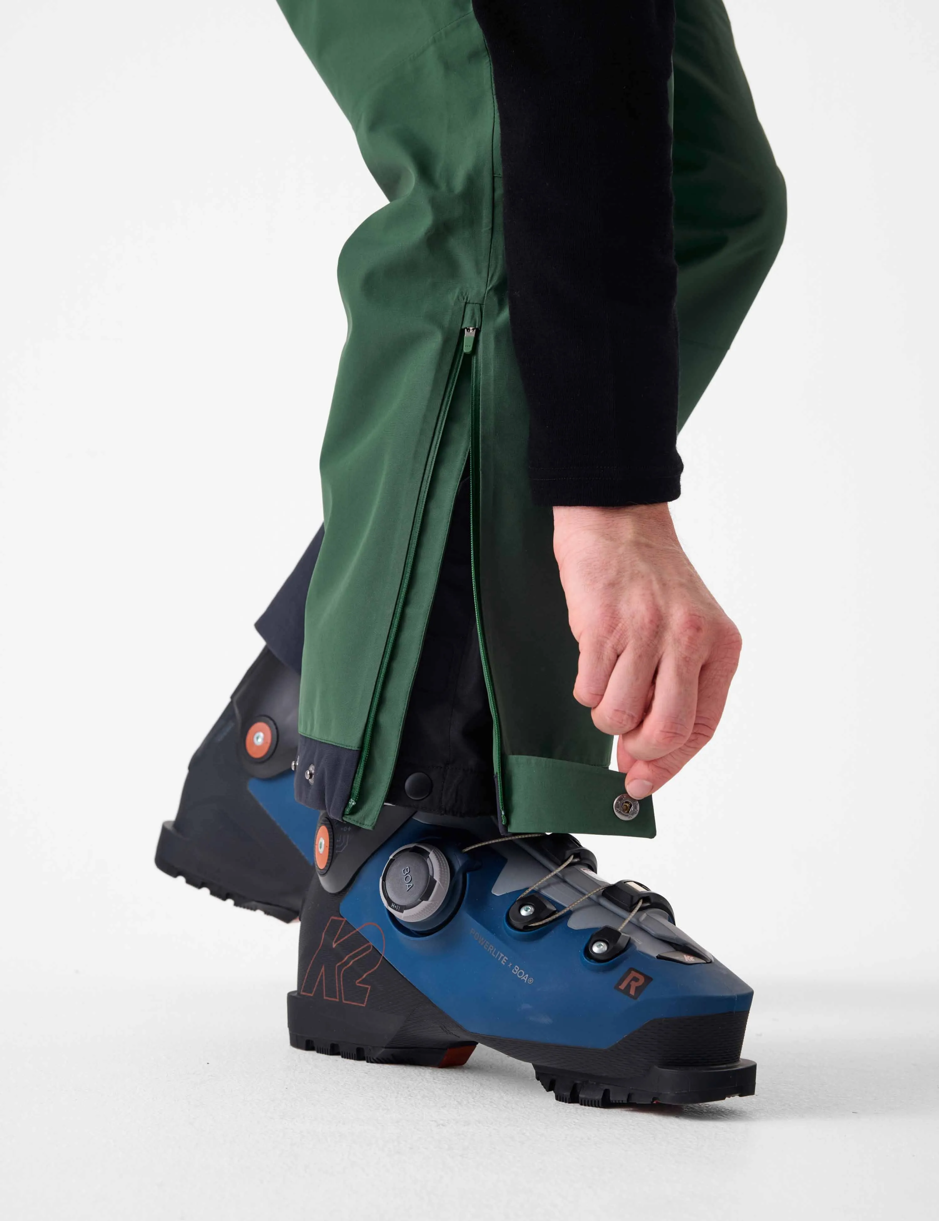 Mountain Ski Pants 7M Dark Green | Men