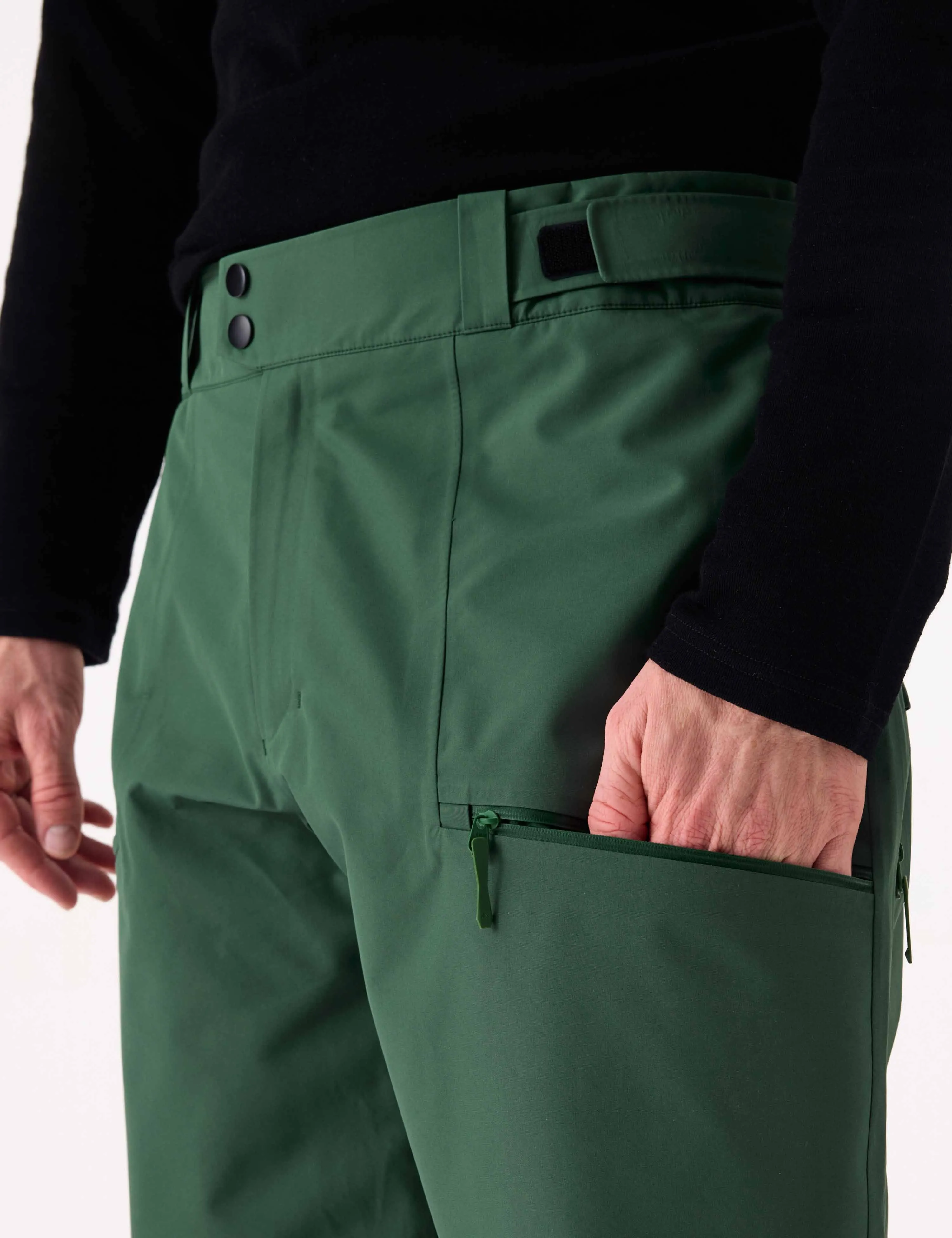 Mountain Ski Pants 7M Dark Green | Men