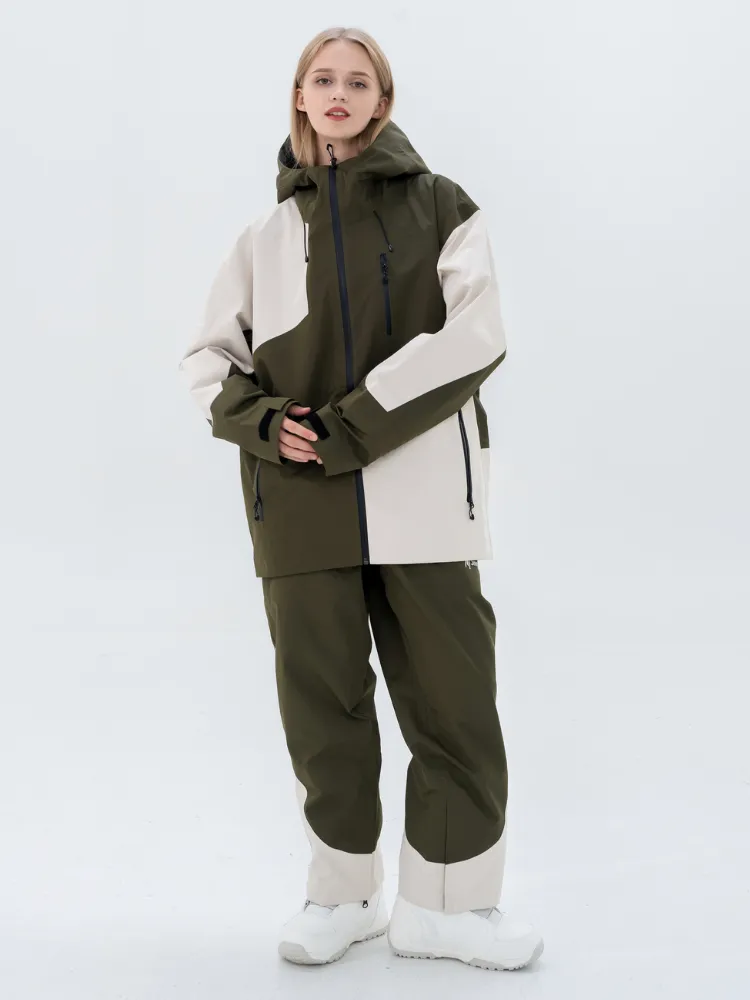 MYSNOWAY Mountain Green 3L Snow Pants - Women's