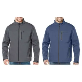 NEW Free Country Men's Water Resistant Warm Soft Flexible Shell Jacket MSRP $100