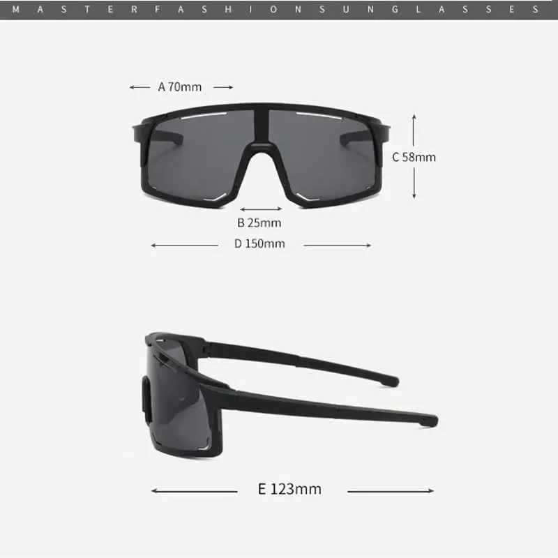 New Outdoor Glasses Bicycle Windproof Men's And Women's Cycling Sunglasses Cross-border European And American Sports Sunglasses