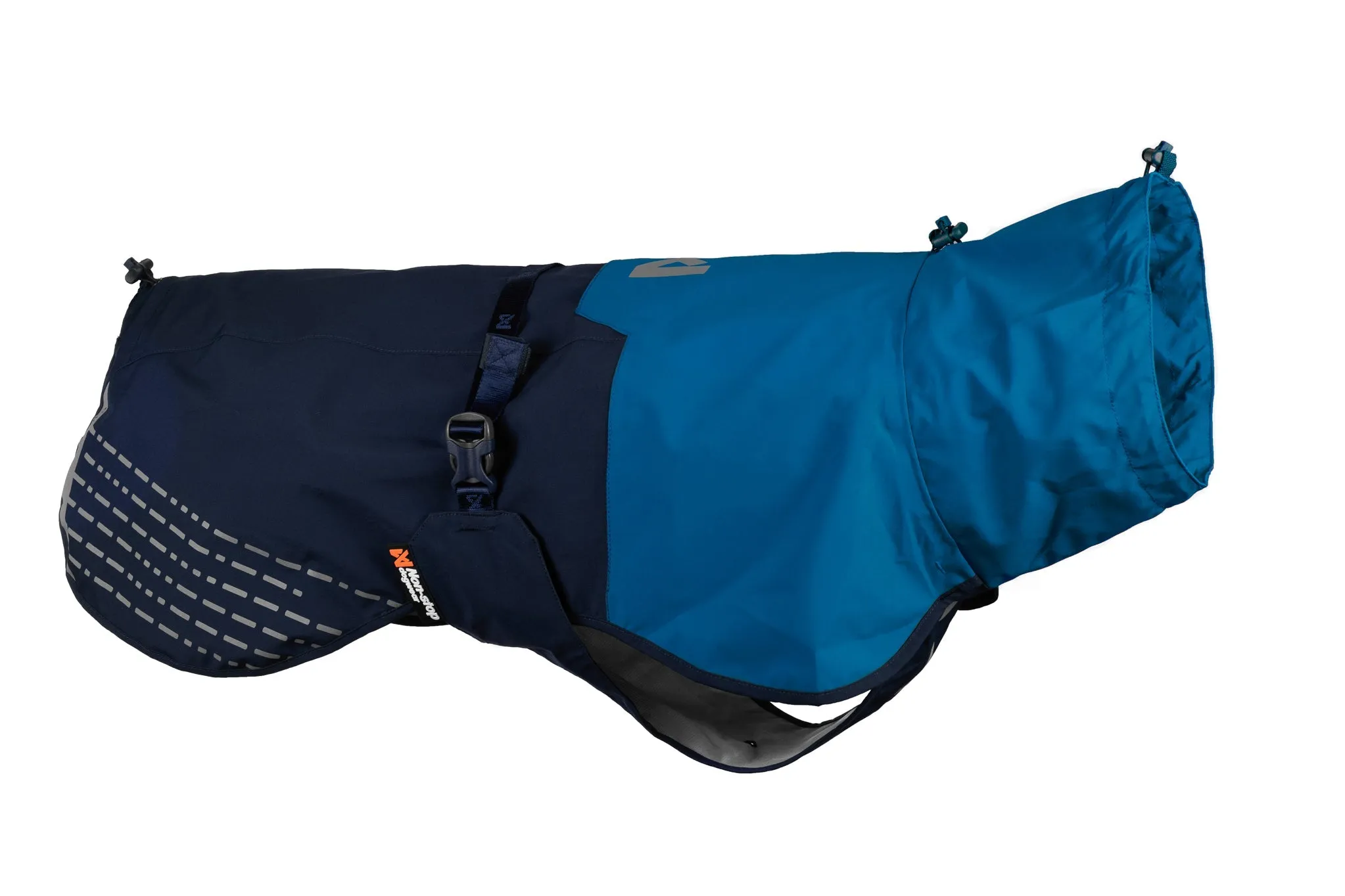 Non-stop dogwear Fjord raincoat for dogs