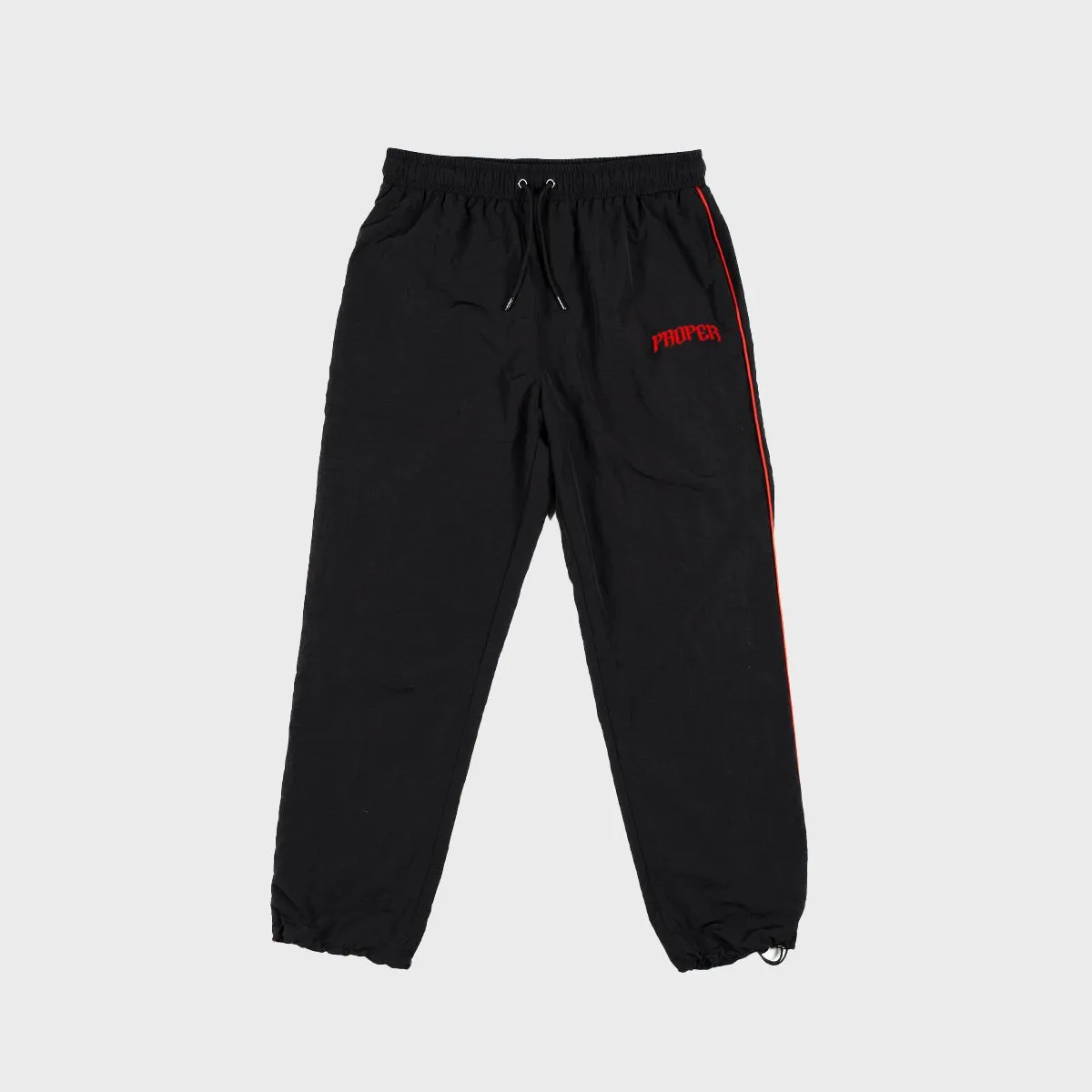 PROPER VARSITY PANTS BLACK/RED