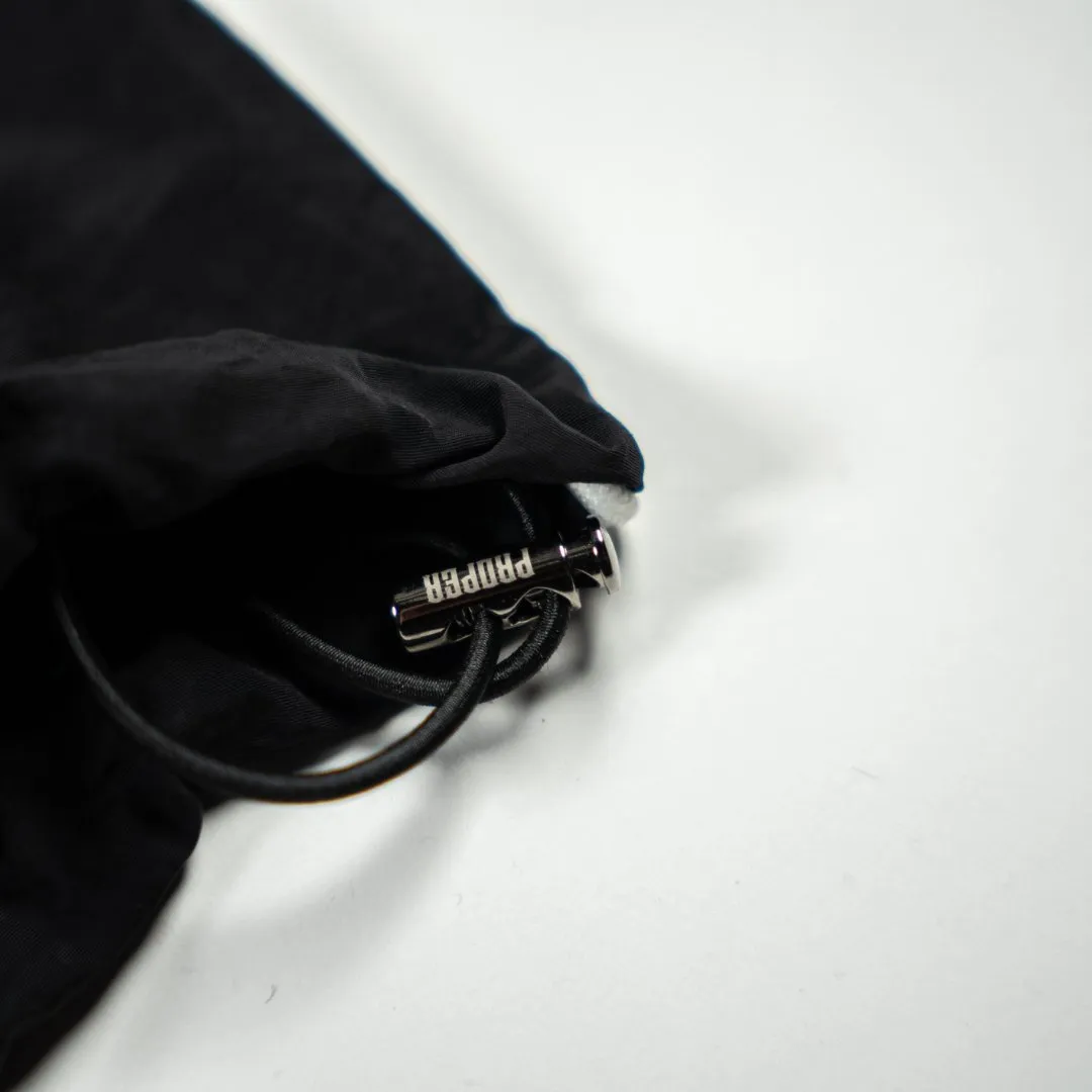PROPER VARSITY PANTS BLACK/WHITE
