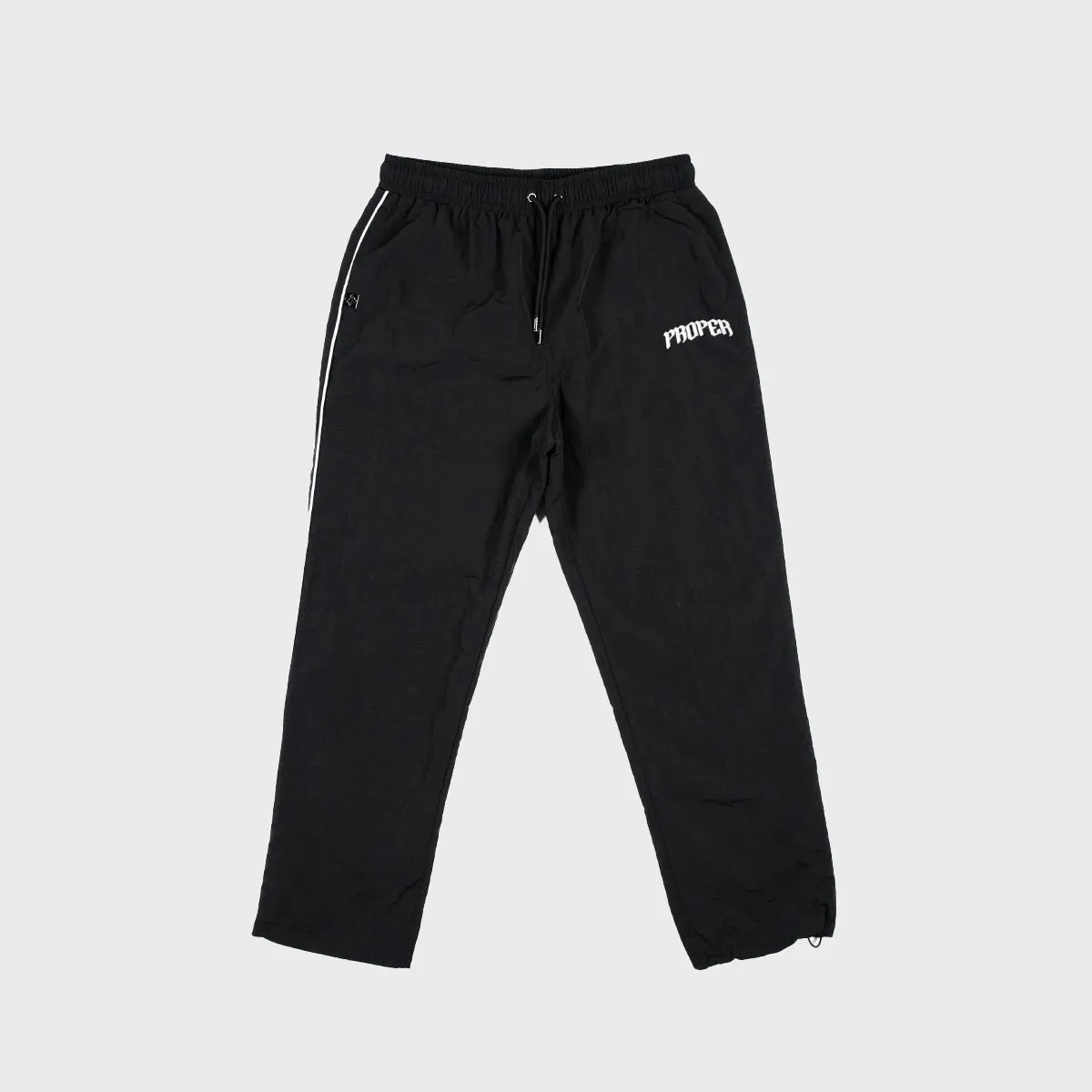 PROPER VARSITY PANTS BLACK/WHITE