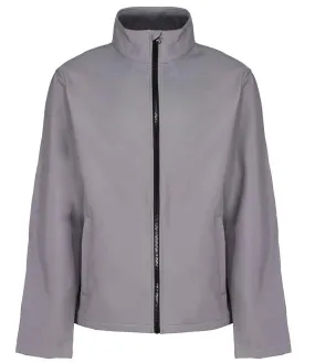 Regatta Ablaze Printable Soft Shell Jacket | Rock Grey/Black