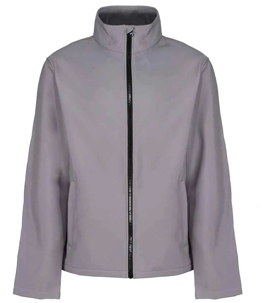 Regatta Ablaze Printable Soft Shell Jacket | Rock Grey/Black