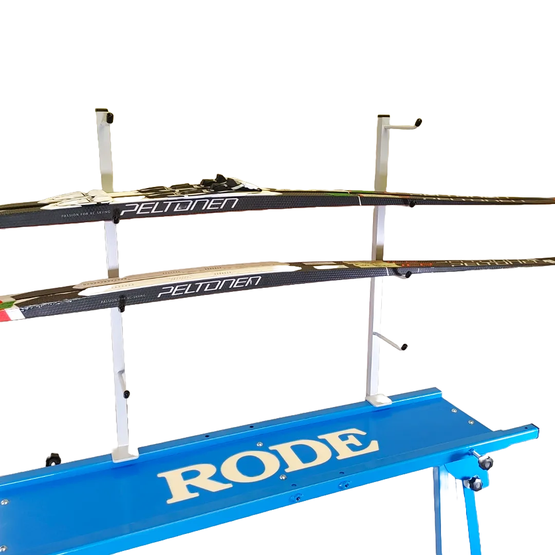 Rode Ski Rack for Waxing Table