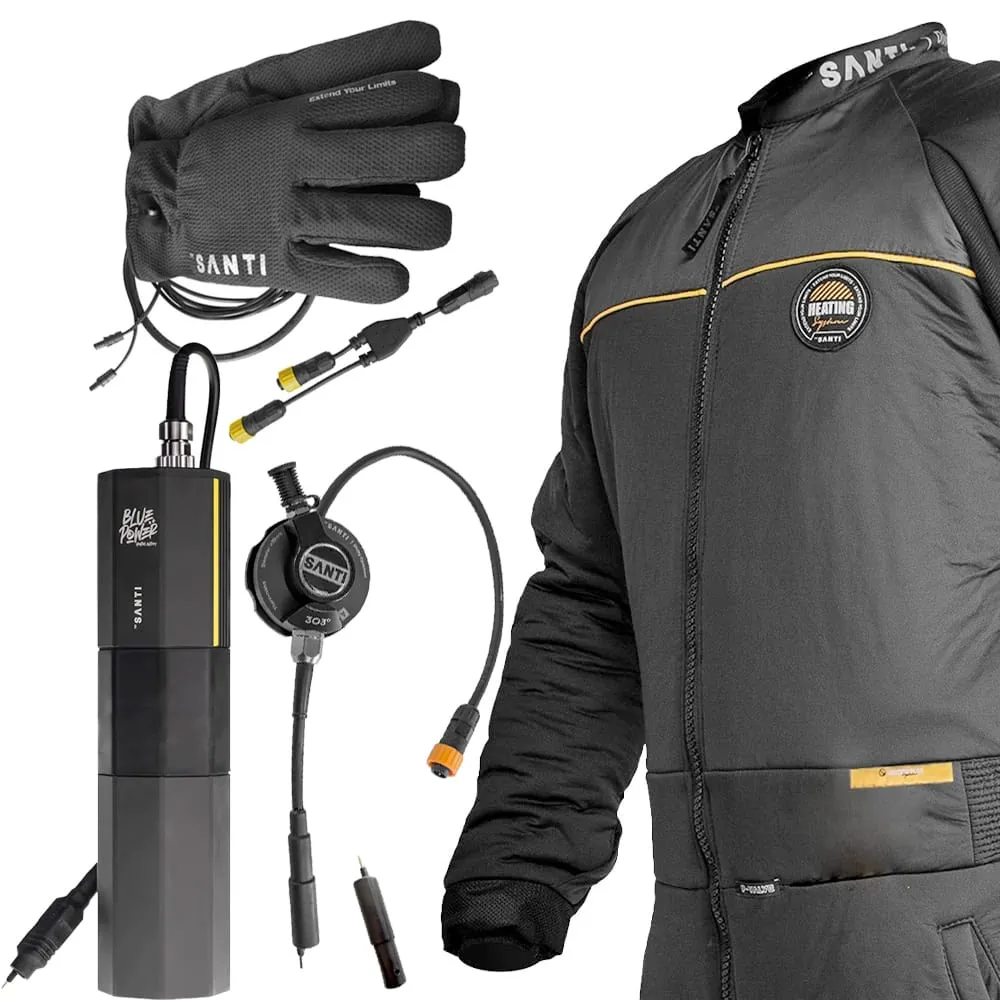Santi Deluxe Heated Flex Undersuit Set