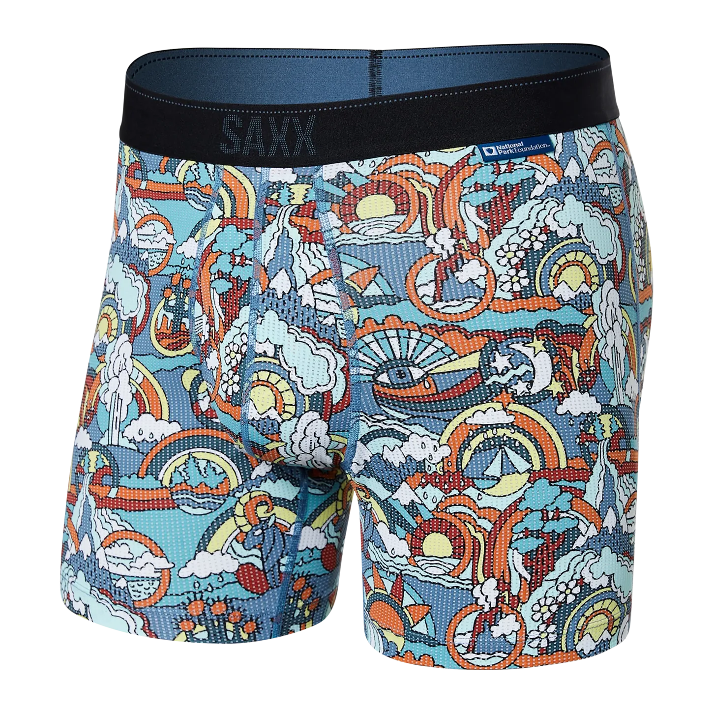 Saxx Underwear: Quest Quick Dry Mesh Boxer Brief / Mind Traveller