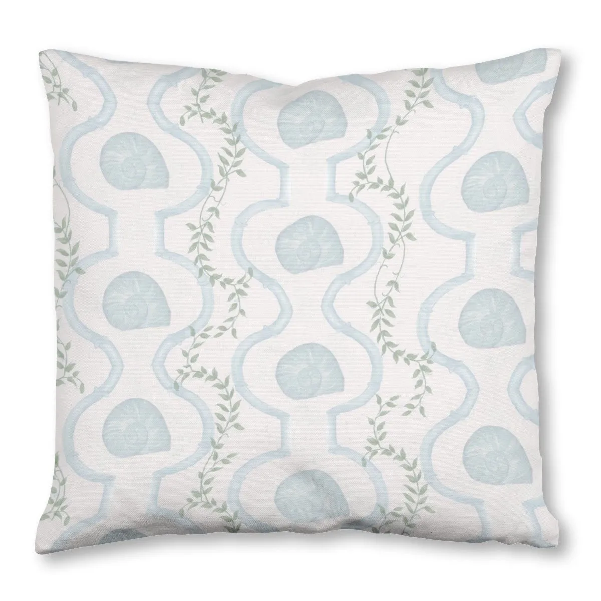 shell trelliss - Throw Pillow 20x20 OBZI