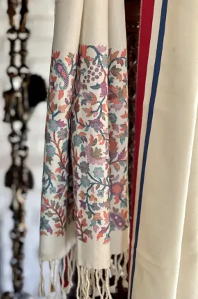 SOFT WOOL WITH KANI BORDER